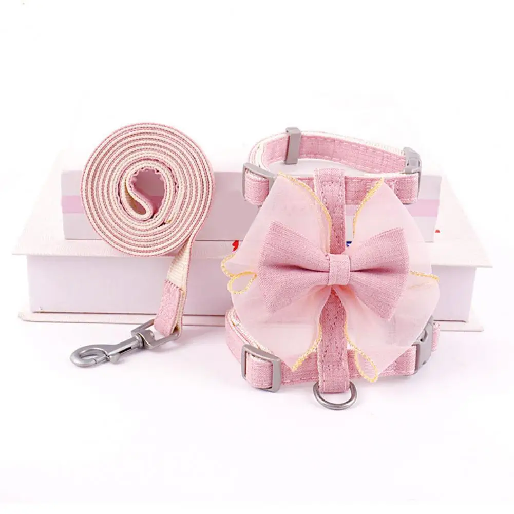 Conjunto de correa de arnés desmontable para perro y gato, conjunto de arnés para mascotas - imagen 5