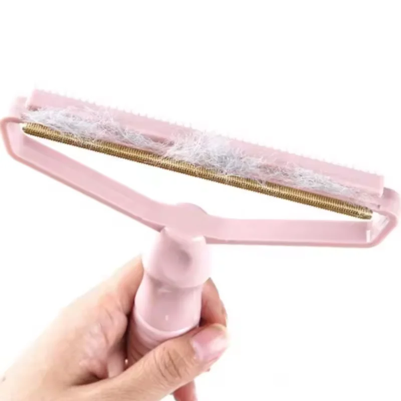 Quitapelusas portátil para ropa, cepillo de Limpieza del pelo de mascotas, abrigo, alfombra, maquinilla de afeitar de lana, raspador Manual de pellets, herramienta de limpieza - imagen 3