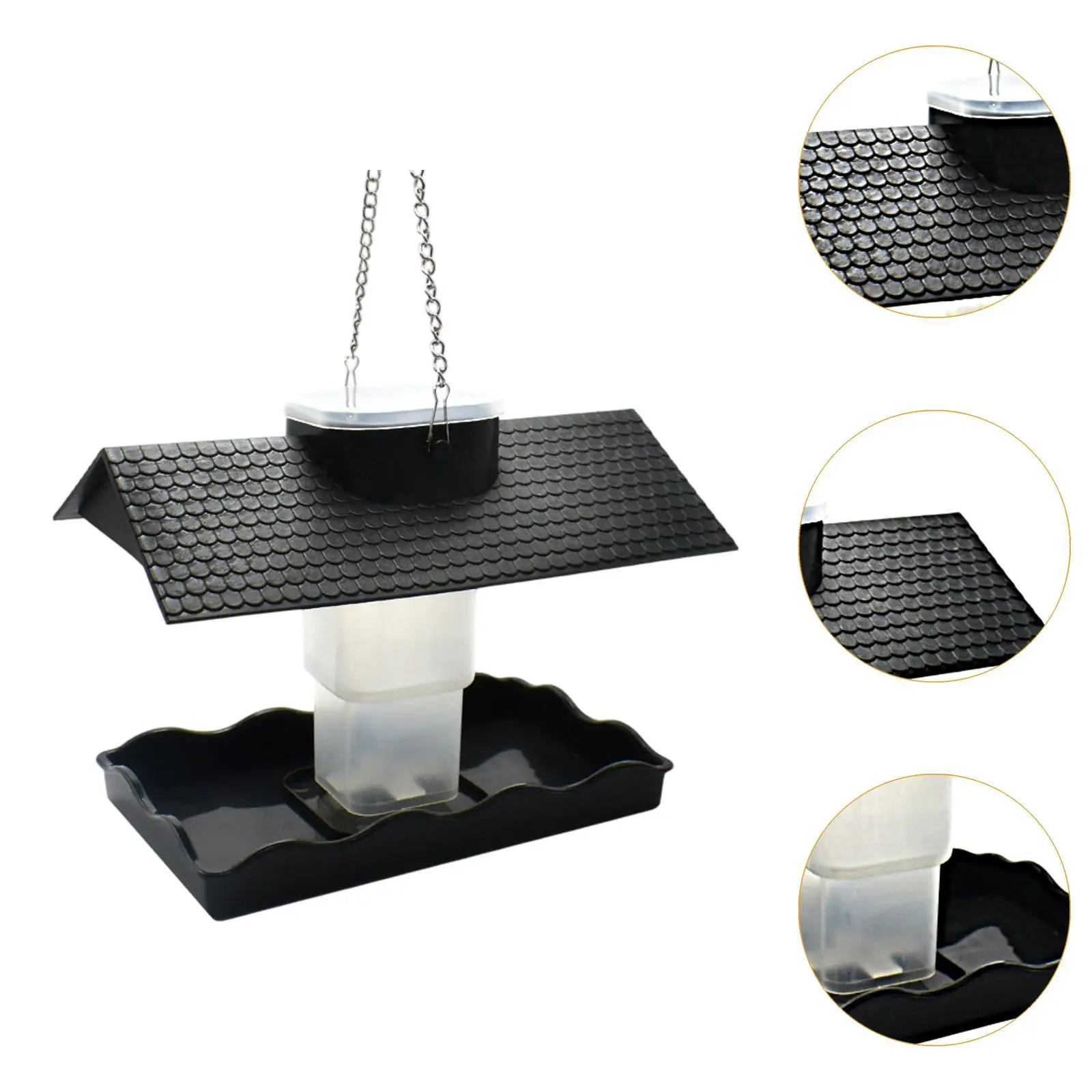 Hanging Bird Feeder Premium Bird House for Wild Bird Feeding Fence Backyard