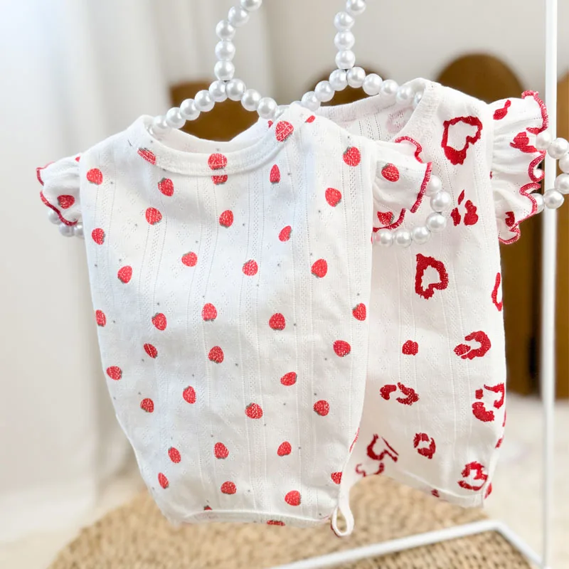 Pijama estampado para perros pequeños – Fresco para Yorkie en verano