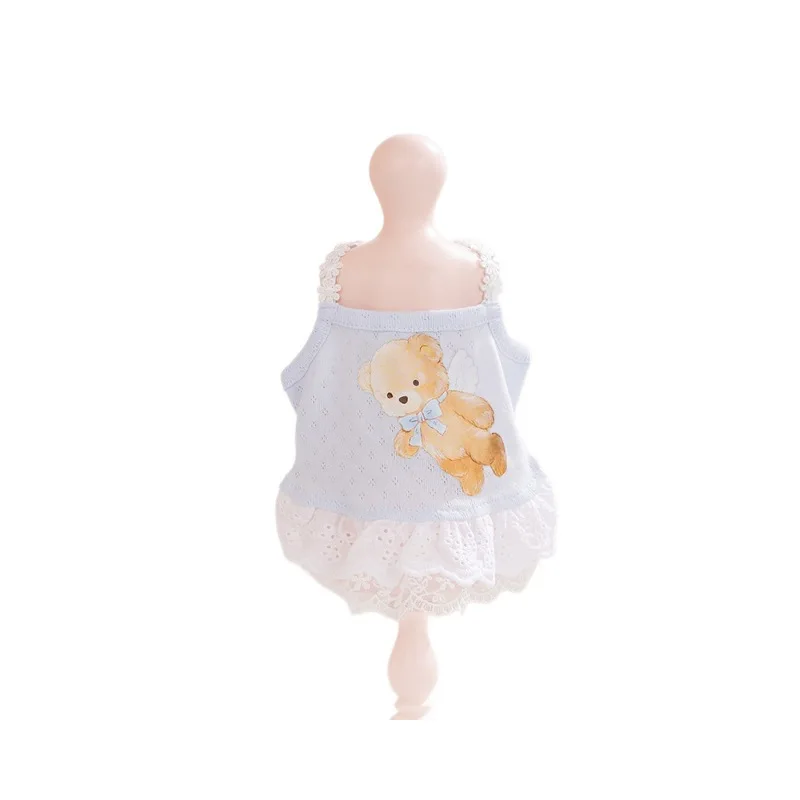 Vestido de encaje transpirable para gatos y perros - imagen 2