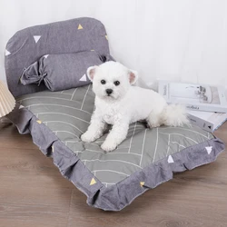 Cama suave para gatos y perros pequeños: cojín grande y cómodo