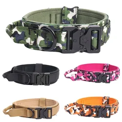 Collar para perros grandes y medianos con correa - Nailon resistente