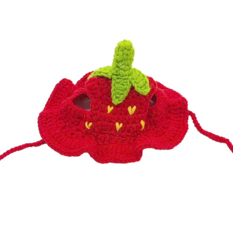 Gorro de gato tejido elástico accesorio para mascotas y fotos - imagen 5