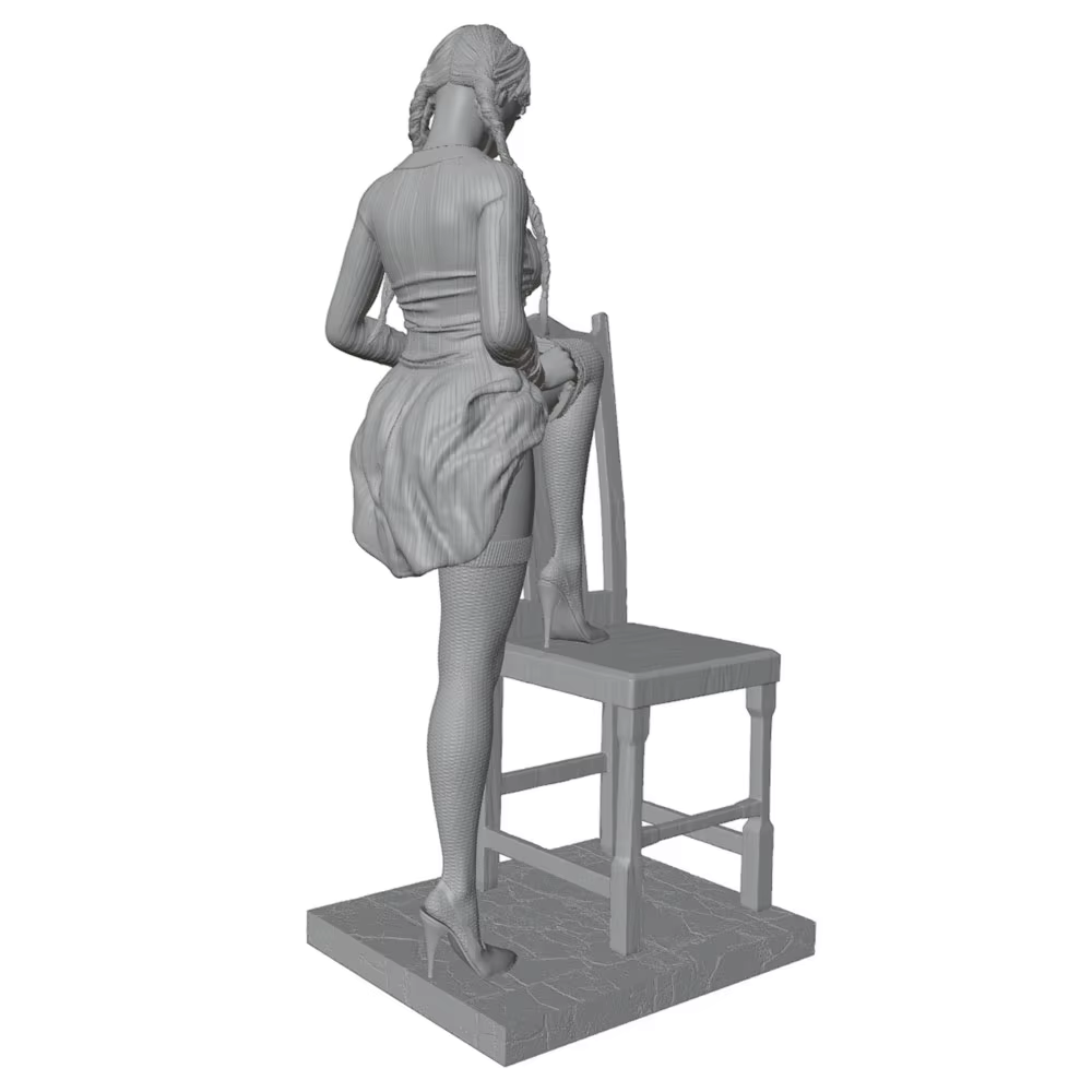 Figura de resina decorativa sin pintar para gatos y perros - imagen 5