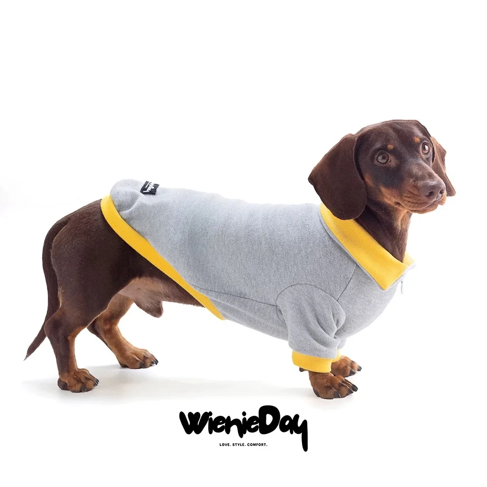 Ropa de primavera para perros con salchicha, suéter para perros Wiener de 2 patas para perros pequeños, medianos y grandes, ropa para perros de tejón, camiseta para perros - imagen 3