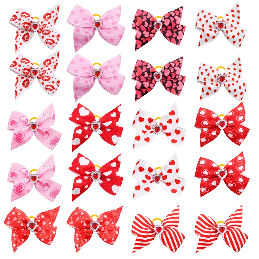 Gomas decorativas para pelo de perro – Modelos corazón y diamante - imagen 4