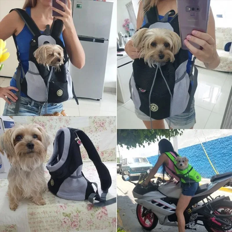 Bolsas para perros, accesorios para transportar mascotas, mochila para gatos, bolsa de transporte para perros, cesta de cosas, suministros, accesorios para mascotas - imagen 3