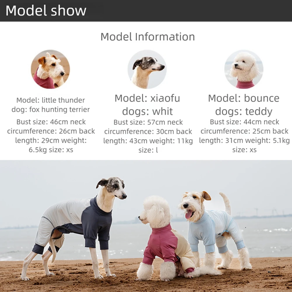 Chaleco refrescante de verano para perros, camisa UPF50 +, mono con protección solar para perros, ropa para perros a prueba de suciedad de secado rápido, conjunto suave de verano para exteriores - imagen 3