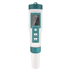 COM-600 7 en 1 PH TDS EC ORP salinidad S. G medidor de temperatura Monitor de calidad del agua probador IP67 para agua potable, medidor de PH de acuarios