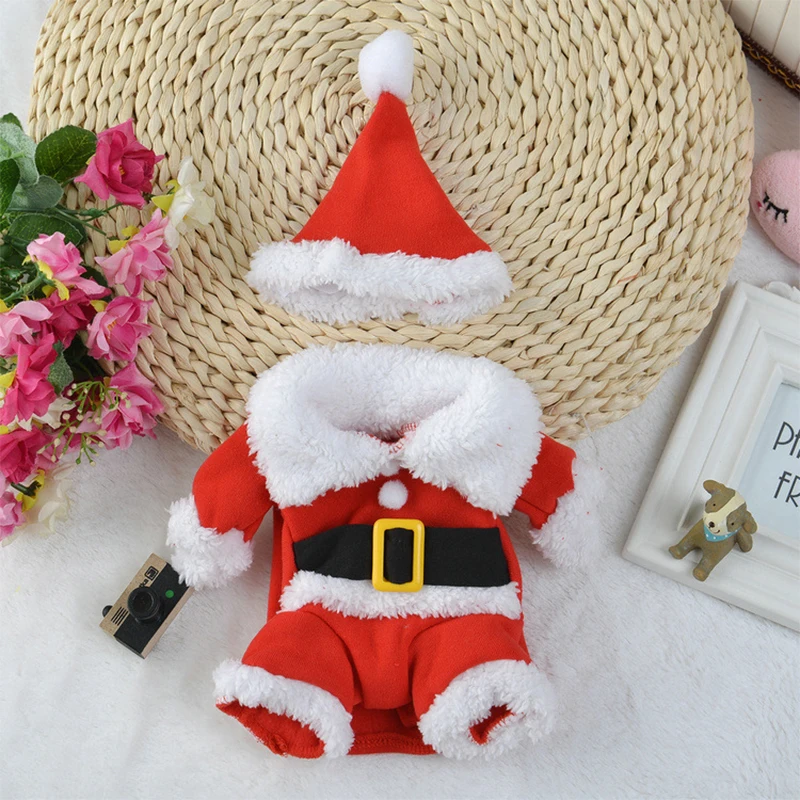 Traje Papá Noel para perro y gato – Ropa Navidad mascotas - imagen 4