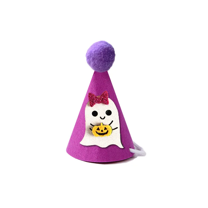 Sombrero divertido para mascota de Halloween, decoración de sombrero para mascota, accesorios de decoración, Festival fantasma - imagen 3