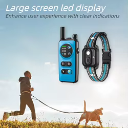 Collar antiladridos con control remoto para perros – 4 modos de entrenamiento