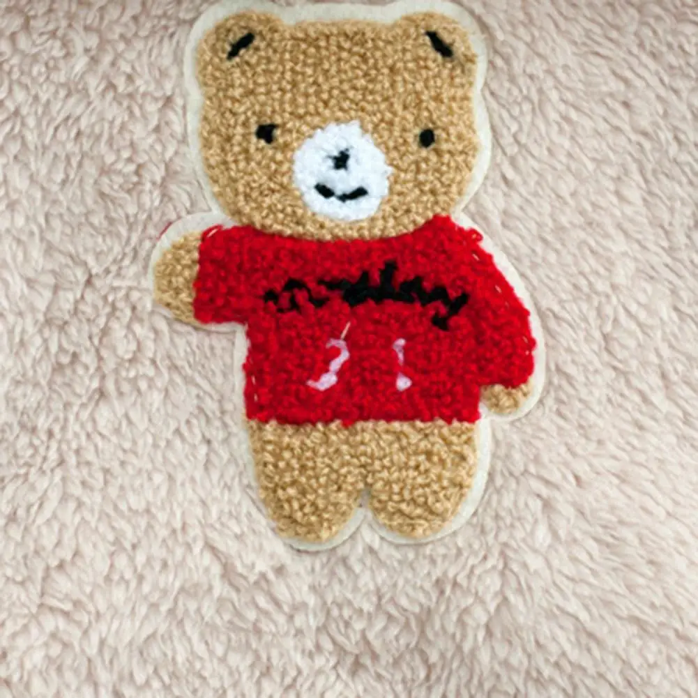 Sudaderas con capucha de invierno para perros, diseño de oso, cierre de botón, ropa para cachorros y gatos, accesorio de fotografía cálido con capucha, jersey para mascotas, ropa para mascotas para exteriores - imagen 4