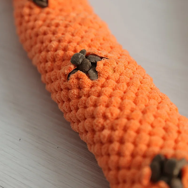 Vocalizaciones para perros, juguetes de peluche para mascotas, dibujos animados de caracol, entrenamiento, juego, olfatear, rechinar los dientes, suministros para mascotas, juguetes interactivos para fugas - imagen 3