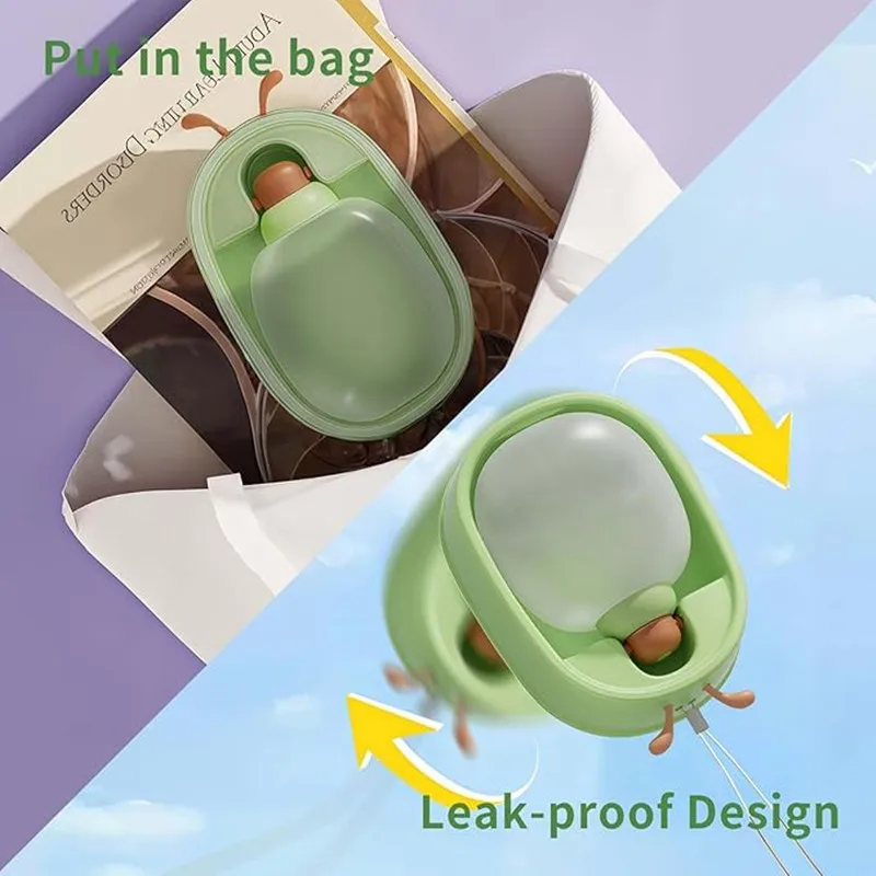 Botella de agua para perros, dispensador de cuencos de agua para gatos, portátil, a prueba de fugas, botella de agua para perros de viaje para mascotas, caminatas al aire libre, senderismo, viajes - imagen 4