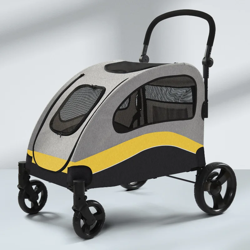 Carrito plegable para perros medianos/grandes y varios gatos - imagen 3