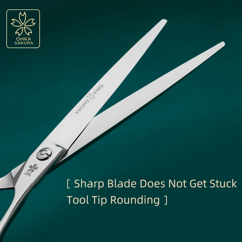 Tijeras profesionales de belleza para mascotas, Tianyang de acero fino Vg10 importado, mismo mango, cizalla directa abierta de 7,5 pulgadas - imagen 4