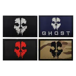 Parche bordado para perros y gatos - fantasmas Call of Duty insignia