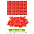 Ear tag red