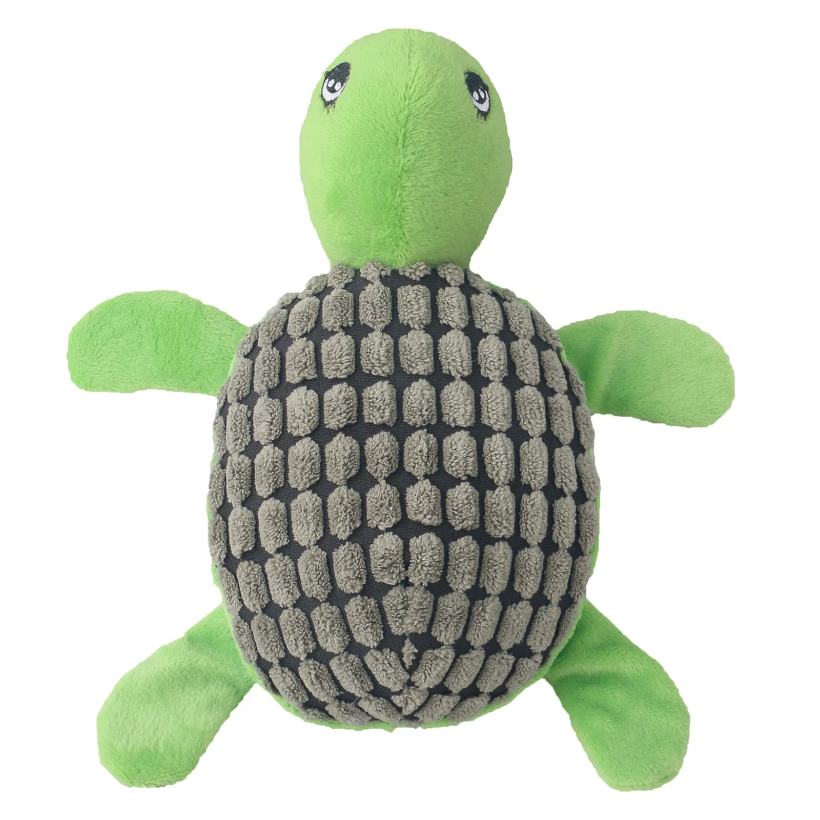 Juguetes de peluche para perros, tortuga rellena de felpa con papel de sonajero, Animal marino, juguetes para mascotas, juguetes chirriantes de lana - imagen 2