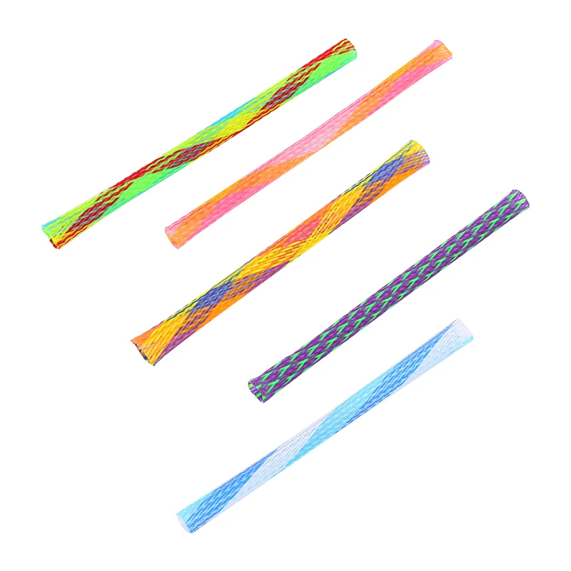 Juguete para gatos, palo retráctil para provocar gatos, juego interactivo de primavera, suministros para mascotas, color aleatorio, 10 paquetes - imagen 3