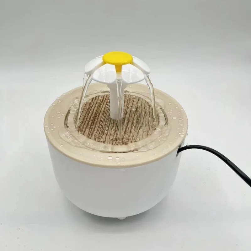 fuente de agua para gato Bebedero con filtro automático para gatos, bebedero eléctrico con USB, silencioso, recirculación, dispensador de agua - imagen 2