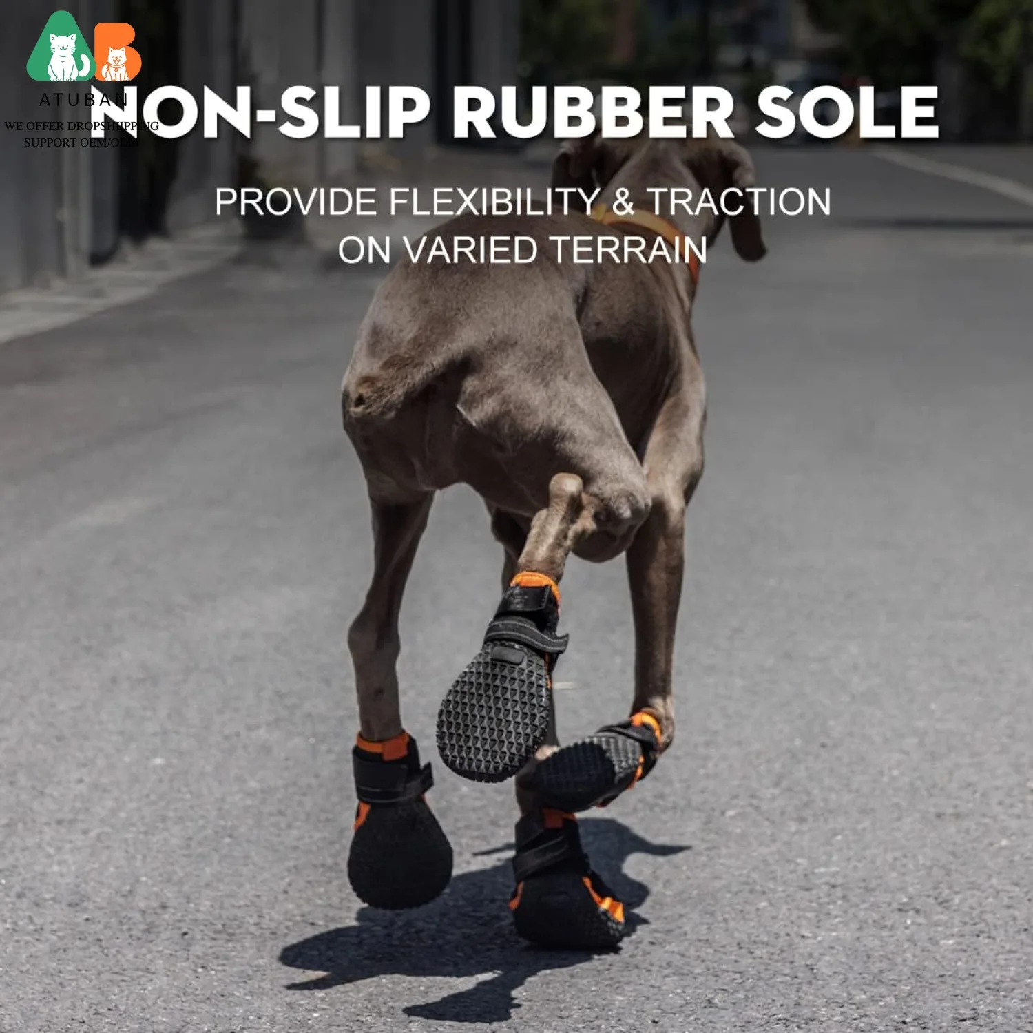Botines impermeables para perros – Protector de patas para paseo y senderismo - imagen 5