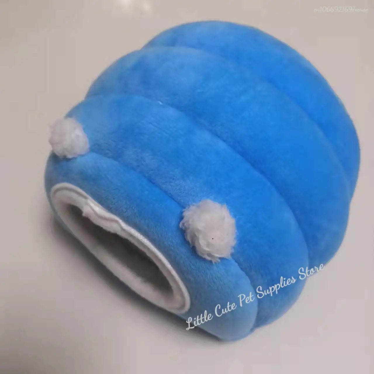 Cama cálida para hámster, cueva para mascotas, jaula para conejillo de indias, casa acogedora, escondite para Mini erizo, conejo barbudo, accesorios para hámster de invierno - imagen 5