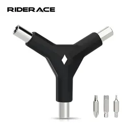 Kit multiherramienta en Y con puntas intercambiables para bicicleta