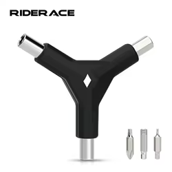 Kit multiherramienta en Y con puntas intercambiables para bicicleta
