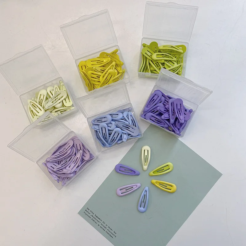 Mini Clip BB de 3cm para mascotas, Clip cuadrado pequeño de 30 piezas, joyería para el pelo de perro Yorkshire, accesorios para mascotas - imagen 3