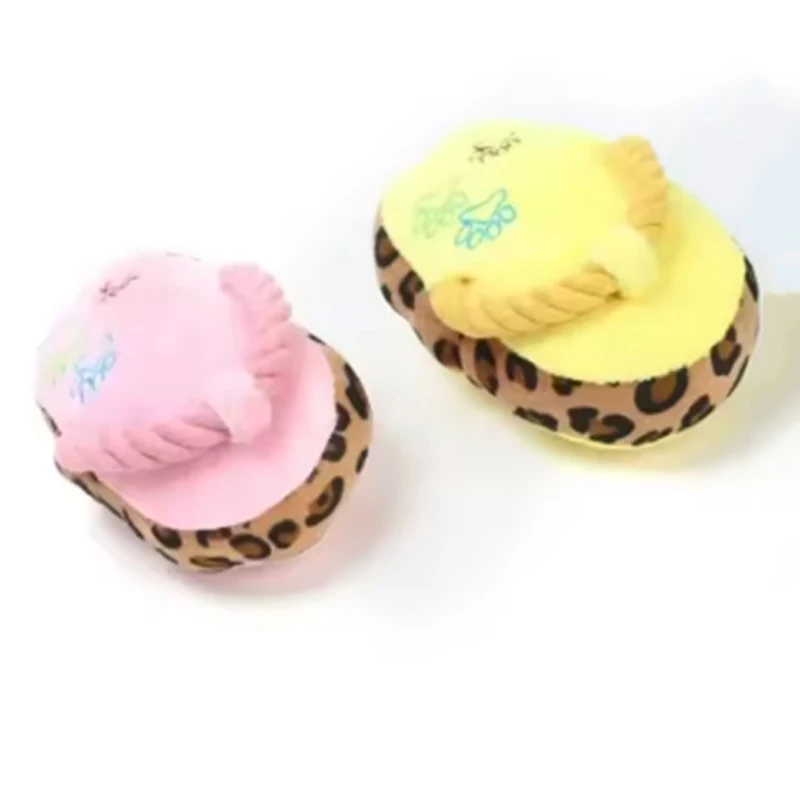 Divertidos juguetes de peluche para perros, zapatillas para morder pollo, forma de zapato, juguetes de adiestramiento al aire libre para perros pequeños y medianos - imagen 4