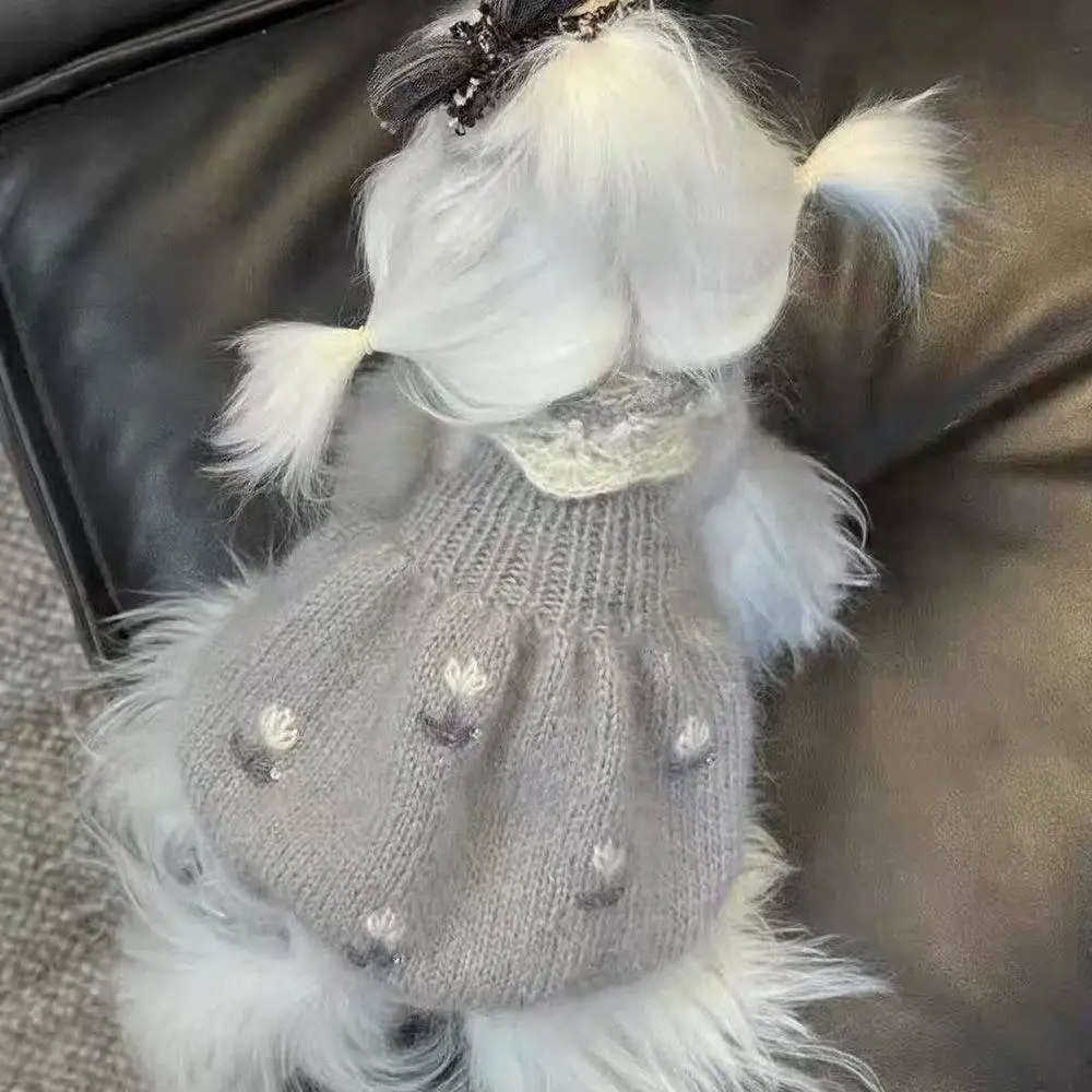 Suéter térmico de punto para perros y gatos – Abrigo de invierno
