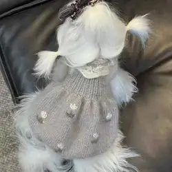 Suéter térmico de punto para perros y gatos – Abrigo de invierno