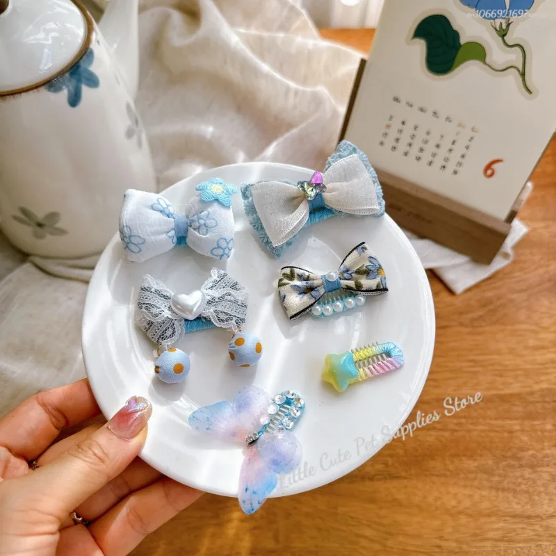 Yorkshire Pet BB Clip Horquilla Bigbear Tocado Cachorro Clip Perro Haircard Maltés Pequeño Clip Teddy Accesorios para el cabello одяг для соislav - imagen 4