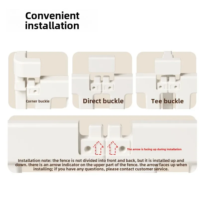 Valla Simple para mascotas para el hogar, bolígrafo para perros de 75CM, aislamiento interior, jaula para perros y gatos, valla para uso doméstico, productos para mascotas, suministros, accesorios - imagen 4