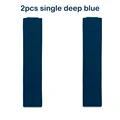 2pcs Single deepblue