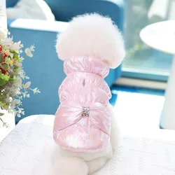 Ropa para gatos y perros: chaleco princesa, chaqueta de plumas