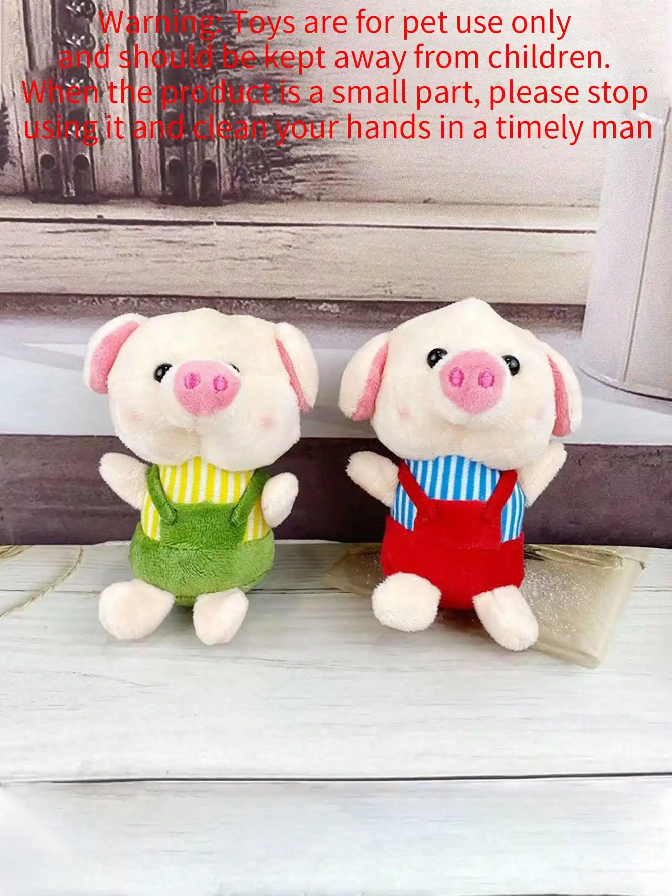 Peluche cerdito interactivo para gatos y perros - imagen 5