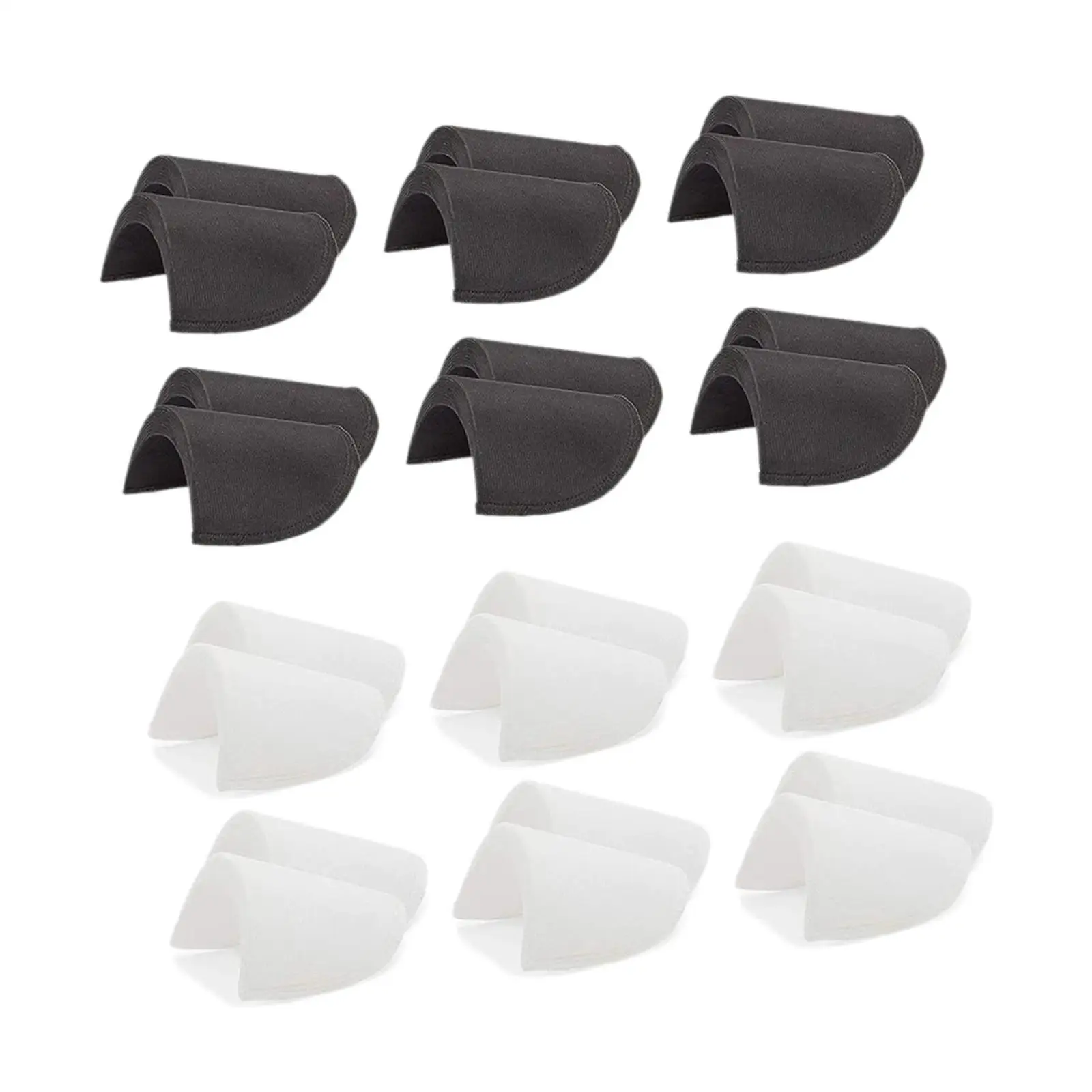 24x hombreras transpirables suaves cubiertas conjunto para prendas de vestir - imagen 3