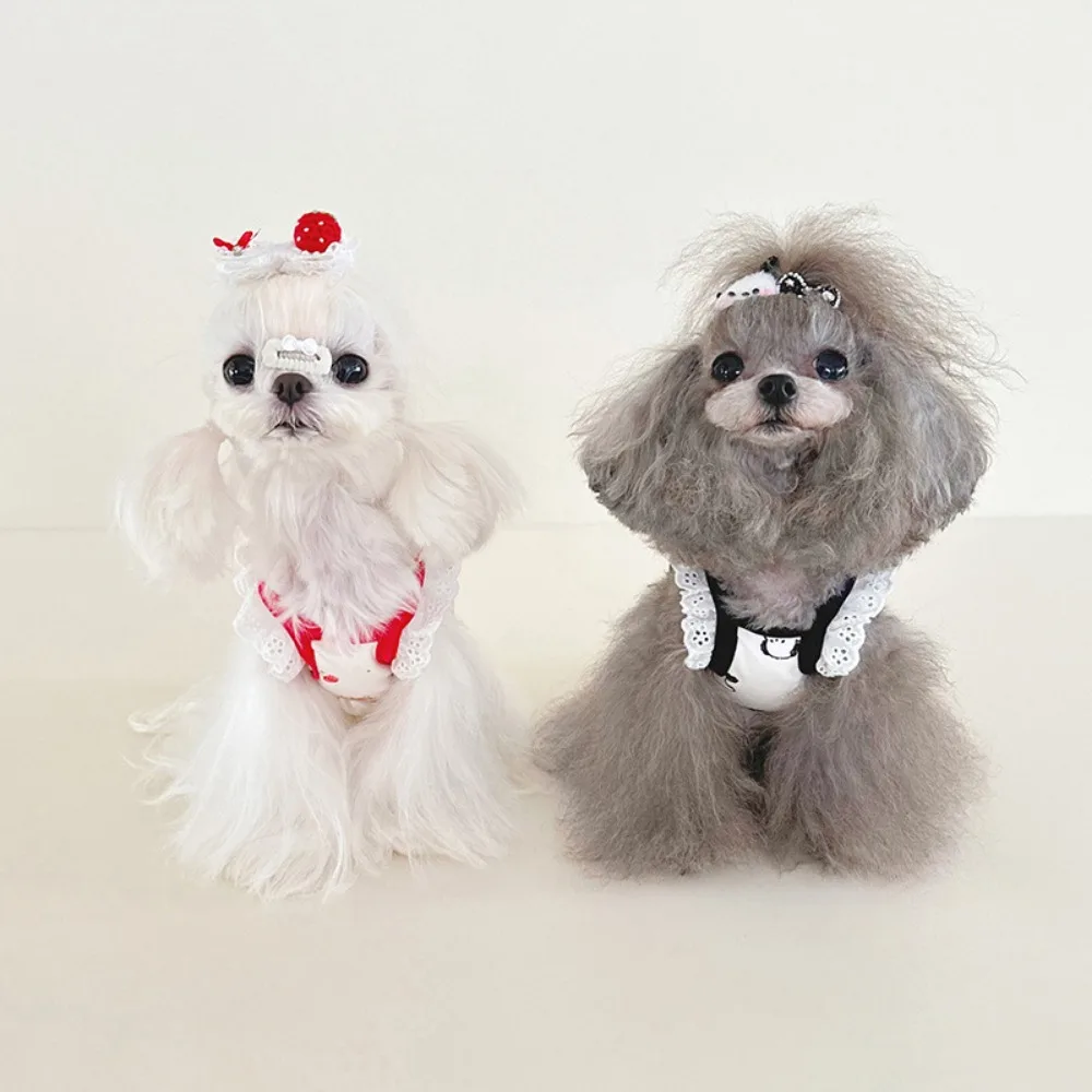 Ropa de otoño e invierno para perros y gatos, mangas voladoras de felpa, bolsa para el hogar, ropa de cuatro patas para el vientre, pijamas para perros, ropa para cachorros