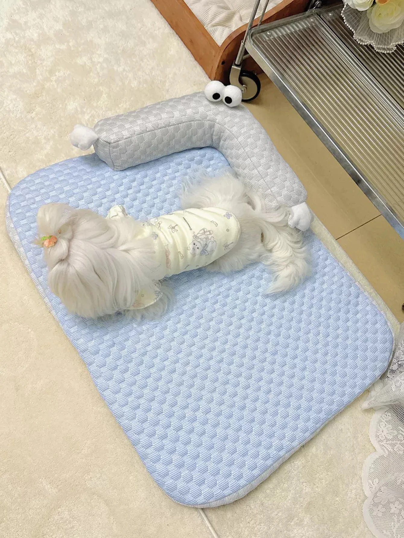 Camas ortopédicas refrescantes para mascotas, sofá impermeable, cama para perros con funda extraíble y lavable, colchoneta para mascotas de tamaño pequeño y mediano - imagen 3