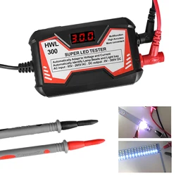 Probador LED 0-300V para tiras de luz LED - pruebas seguras