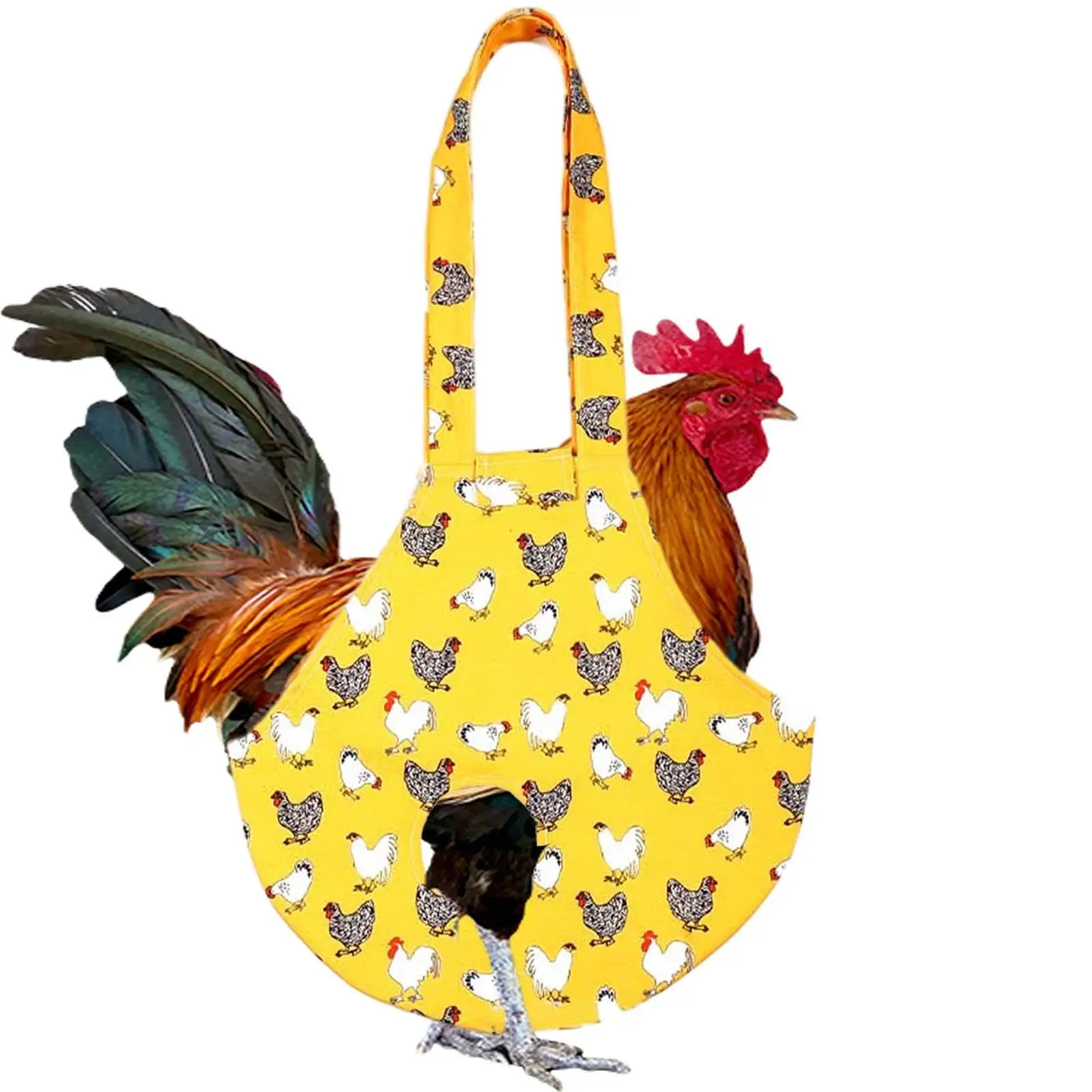 Pet Chicken Carrier Duck Goose Bag Novel Pattern 65x37.5cm Adhesive Closure Pet