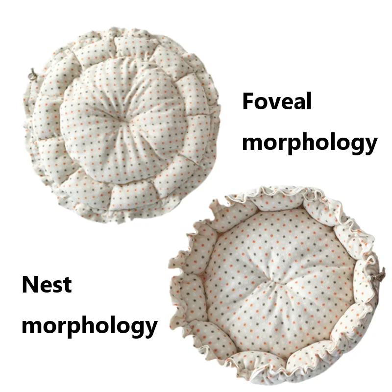 Cama nido creativa suave y cálida para mascotas, cama nido ajustable con cordón de doble uso, cojín para mascotas, suministros para gatos y cachorros - imagen 5