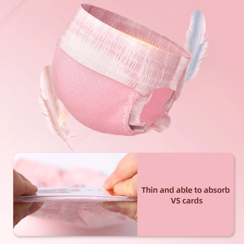 HOOPET 10 Uds pañales desechables para perros mujer hombre súper absorción fisiológica gato mascota pañales a prueba de fugas pantalones transpirables - imagen 2