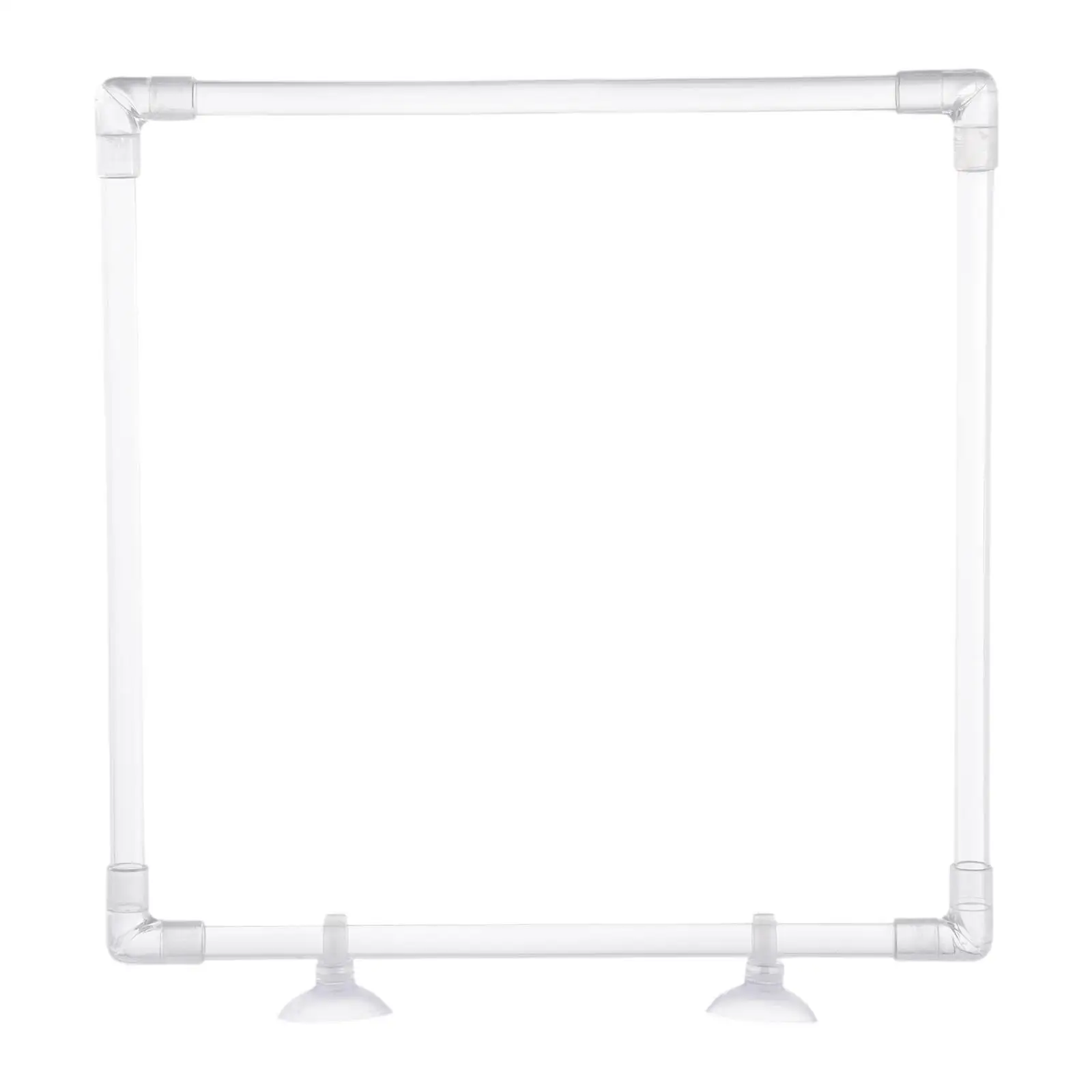 Aquarium Floating Plant Barrier Corral Fish Tank Clear Acrylic Patio Floating Plant Fence Pond Accessories Yard Easy to Install