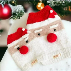 Jersey navideño para perros pequeños - Suéter térmico de punto invierno