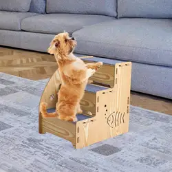 Escalera antideslizante para perros y gatos – Sube al sofá y coche